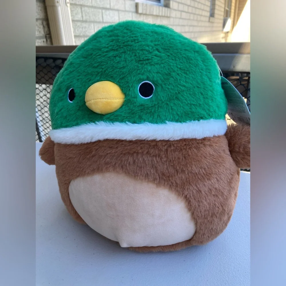 Squishmallows Fuzzamallows Avery Mallard Duck 12